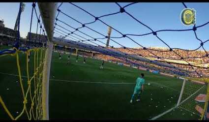 El gol de Malcorra en el Clásico visto desde el arco